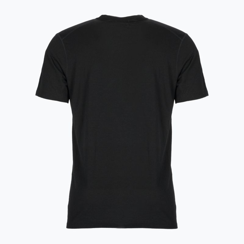 Vyriški Smartwool Merino 150 Baselayer trumpos rankovės Termo marškinėliai su dėžute, juodi 00745-001-S 5