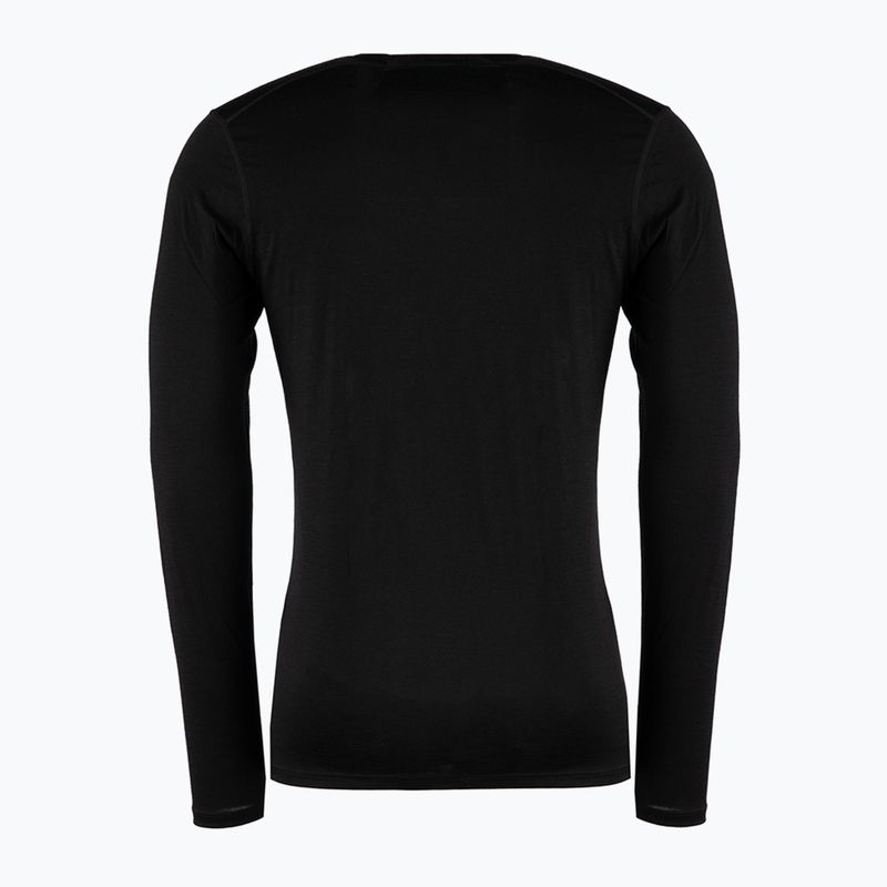 Vyriški Smartwool Merino 150 Baselayer termo marškinėliai su dėžute, juodi SW000749001 2
