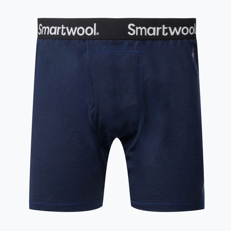 Vyriški Smartwool Merino 150 Boxer Brief trumpikės dėžutėje Termo bokseriai tamsiai mėlyni SW014011092