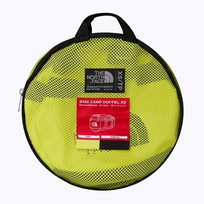 Kelioninis krepšys The North Face Base Camp Duffel XS 31 l sulphur spring green/tnf black 3