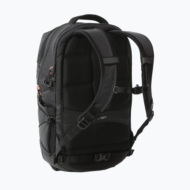 Moteriška turistinė kuprinė The North Face Borealis 27 l black heather/burnt coral metallic 2