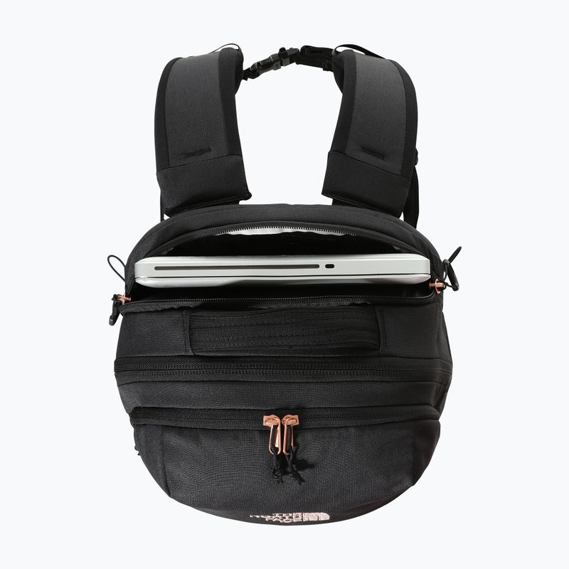Moteriška turistinė kuprinė The North Face Borealis 27 l black heather/burnt coral metallic 6