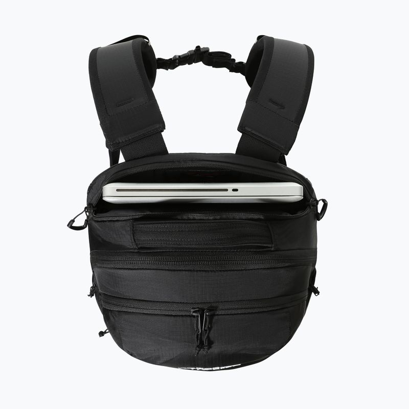 The North Face Surge 31 l juoda/juoda turistinė kuprinė 7