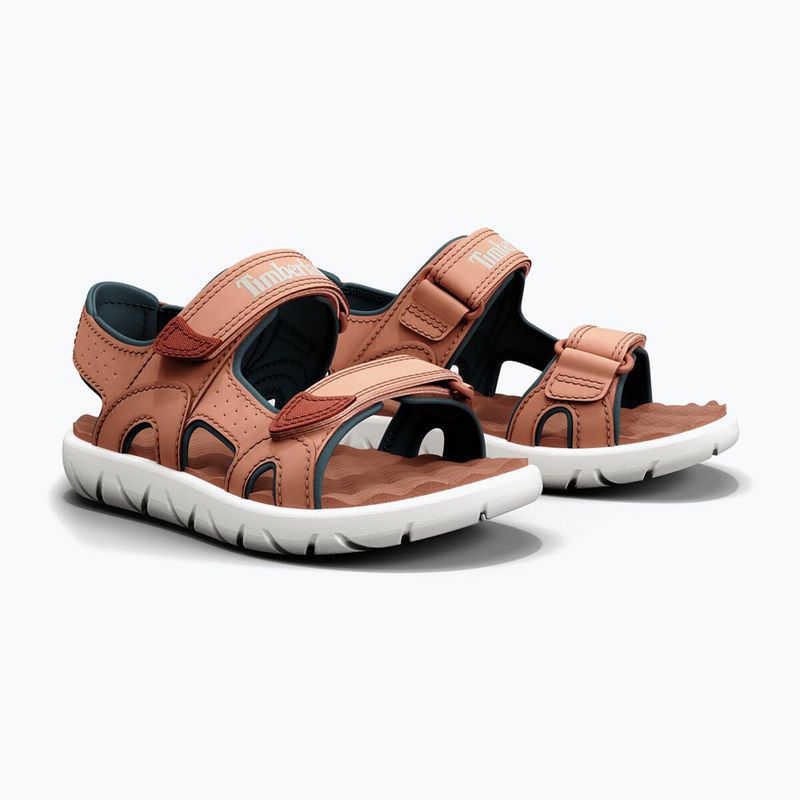 Vaikiški sandalai Timberland Perkins Row 2 Strap light orange 11