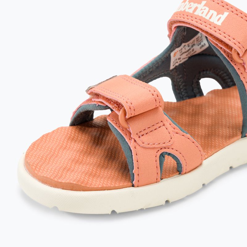 Paauglių sandalai Timberland Perkins Row 2 Strap light orange 7