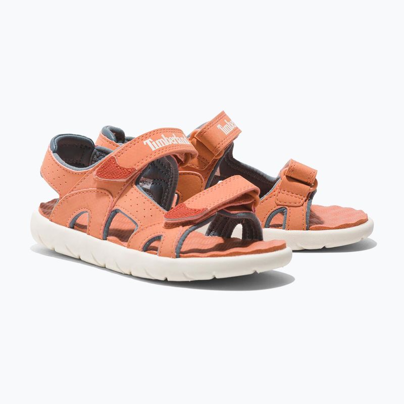 Paauglių sandalai Timberland Perkins Row 2 Strap light orange 10