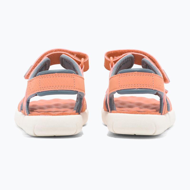 Paauglių sandalai Timberland Perkins Row 2 Strap light orange 12