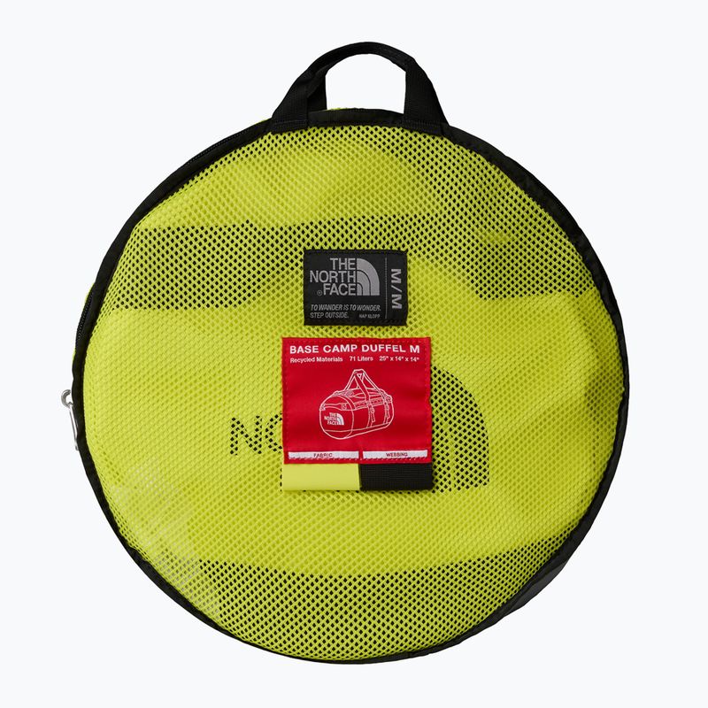 Kelioninis krepšys The North Face Base Camp Duffel M 71 l sulphur spring green/tnf black 3