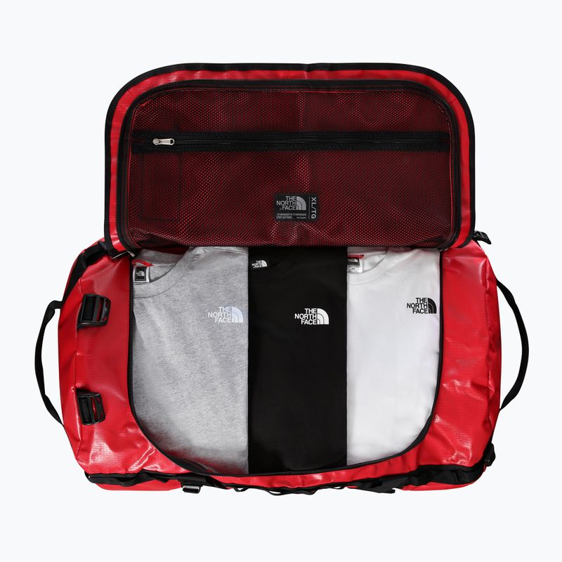 Kelioninis krepšys The North Face Base Camp Duffel XL 132 l red/black 4