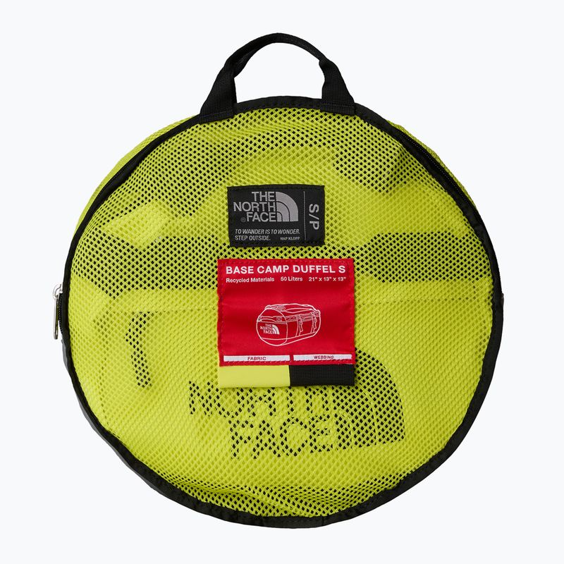 Kelioninis krepšys The North Face Base Camp Duffel S 50 l sulphur spring green/tnf black 3