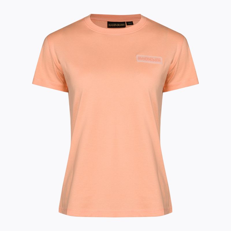 Moteriški marškinėliai Napapijri S-Iaato pink salmon 5