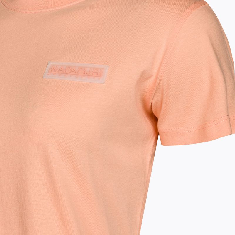 Moteriški marškinėliai Napapijri S-Iaato pink salmon 7