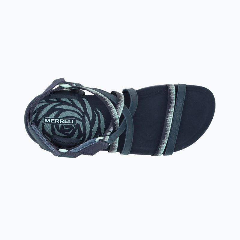 Merrell Terran 3 Cush Lattice moteriški žygio sandalai tamsiai mėlyni J002718 15
