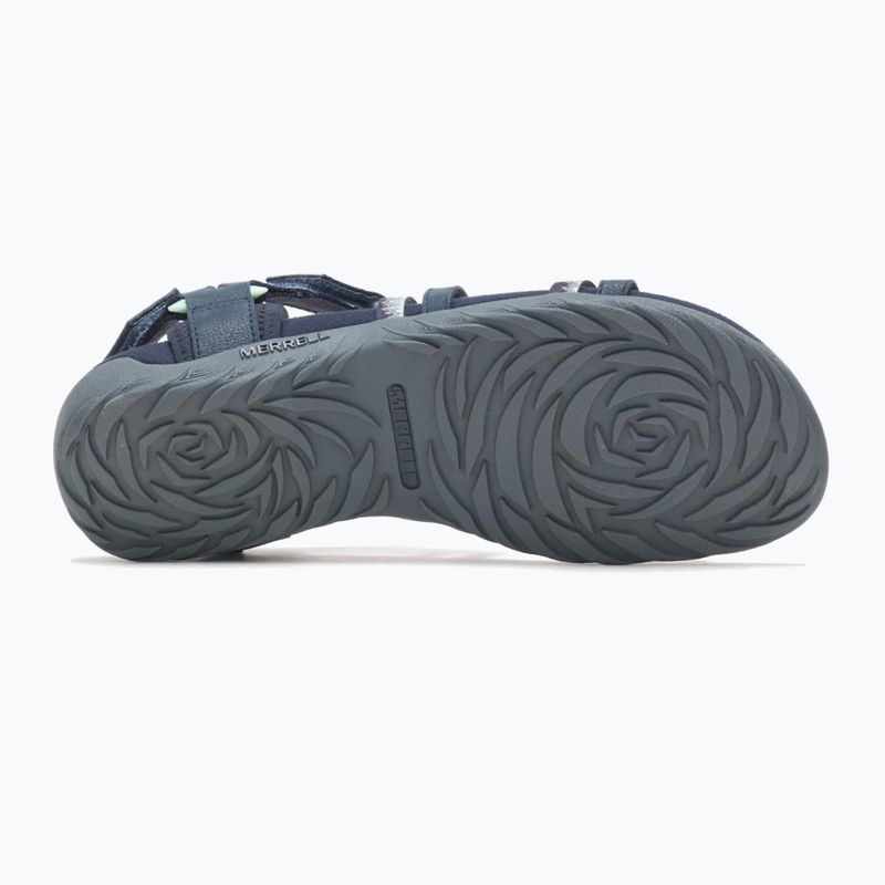 Merrell Terran 3 Cush Lattice moteriški žygio sandalai tamsiai mėlyni J002718 16
