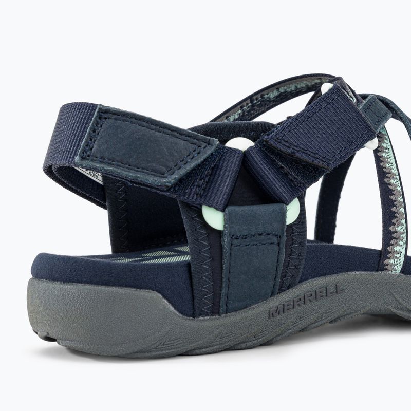 Merrell Terran 3 Cush Lattice moteriški žygio sandalai tamsiai mėlyni J002718 9