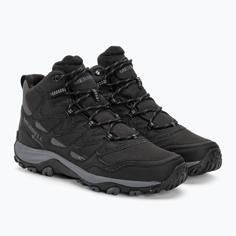 Vyriški žygio batai Merrell West Rim Sport Mid GTX black 4