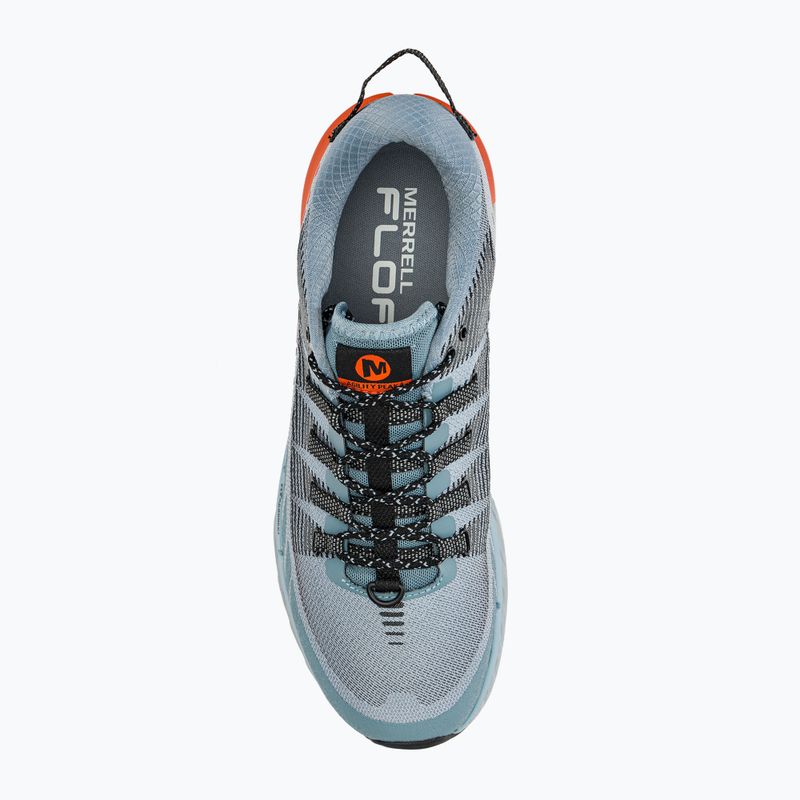 Merrell Agility Peak 4 šviesiai mėlyni vyriški bėgimo bateliai J066829 6