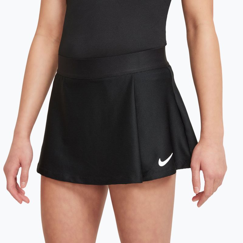 Teniso sijonukas mergaitei Nike Court Dri-Fit Victory black/white 4