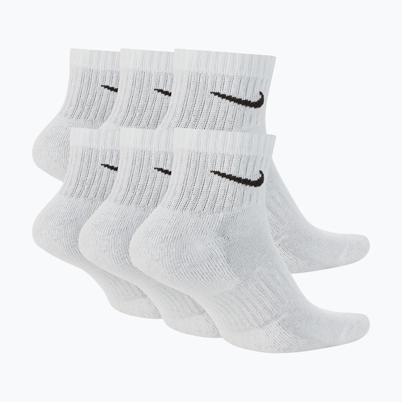 Kojinės Nike Everyday Cushioned 6 poros white/black 2
