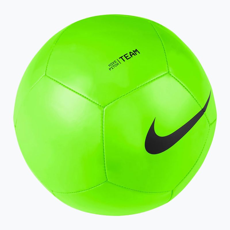 Futbolo kamuolys Nike Pitch Team electric green/black dydis 3