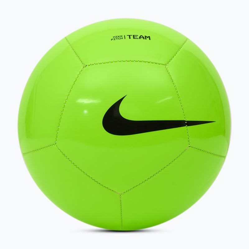 Futbolo kamuolys Nike Pitch Team dydis 4 electric green/black
