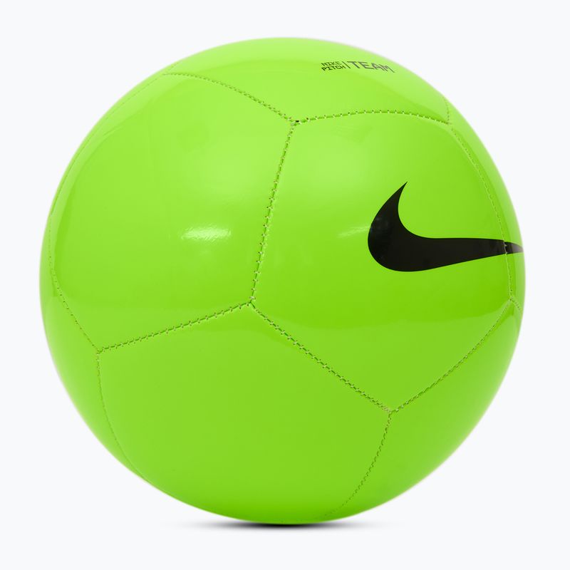 Futbolo kamuolys Nike Pitch Team dydis 4 electric green/black 2