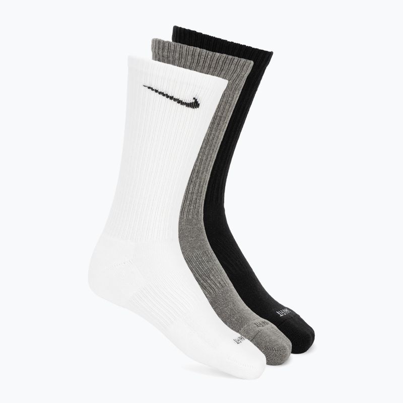 Kojinės Nike Everyday Plus Cushioned 3 poros multi-color/white/grey/black