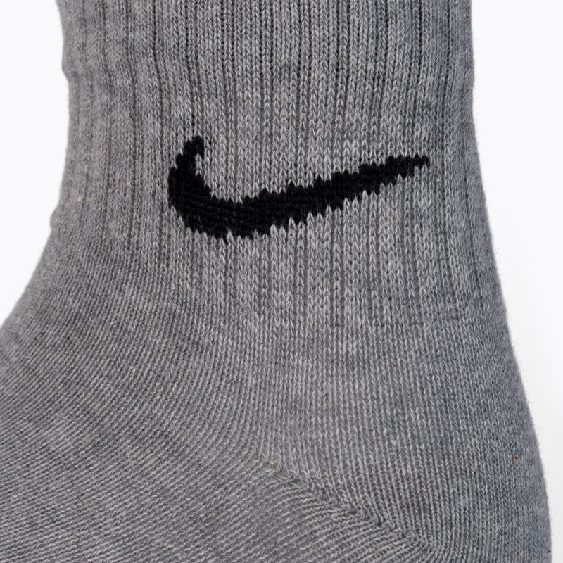 Nike Everyday Lightweight Crew 3 pakuotės treniruočių kojinės, spalva SX7677-964 9