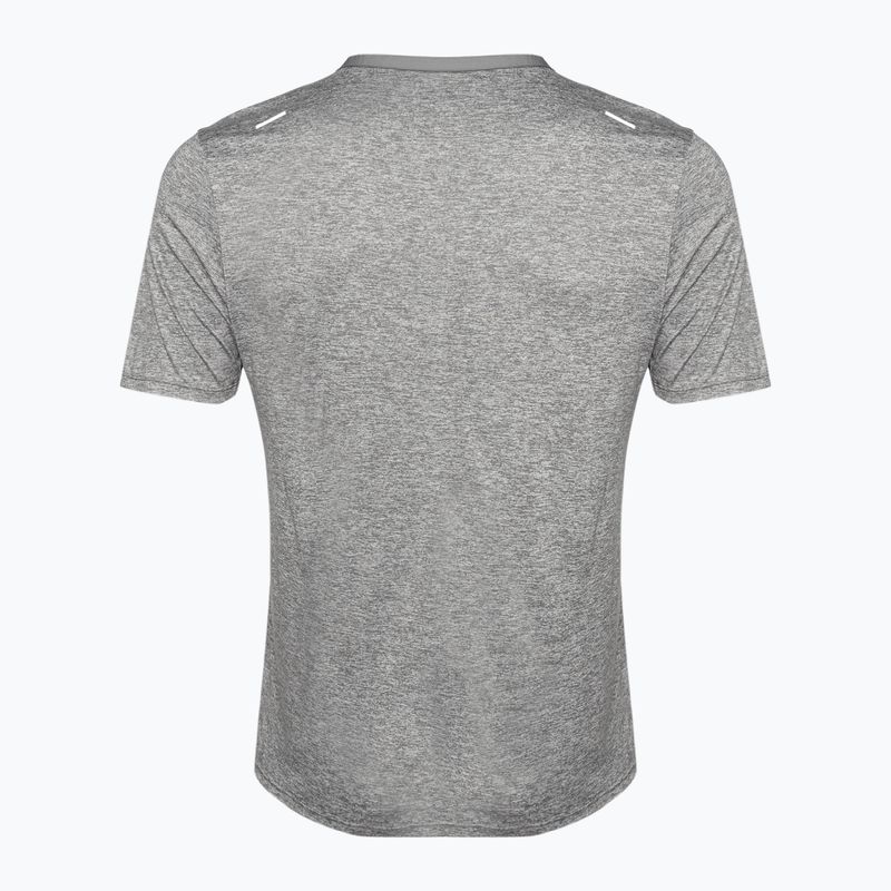 Vyriški bėgimo marškinėliai Nike Dri-Fit Rise 365 smoke grey/heather 2