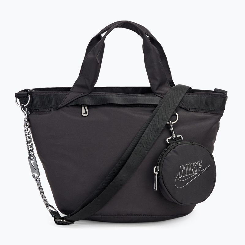 Moteriškas krepšys Nike Futura Luxe 10 l black/black/light smoke grey