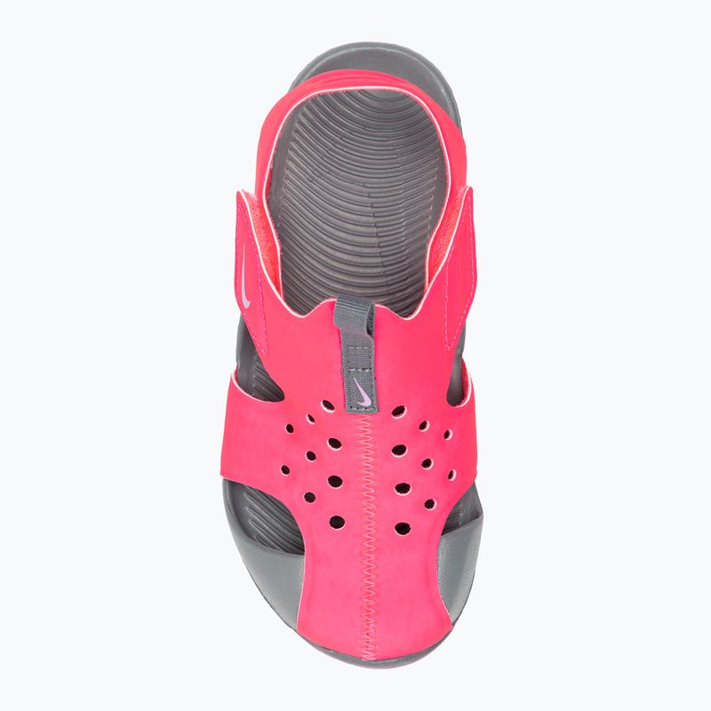 Vaikiški sandalai Nike Sunray Protect 2 hyper pink/smoke grey/fuchsia glow 5