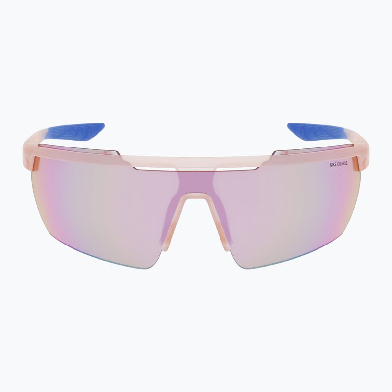 Akiniai nuo saulės Nike Windshield Elite E matte washed coral/ course tint/ milky blue 2
