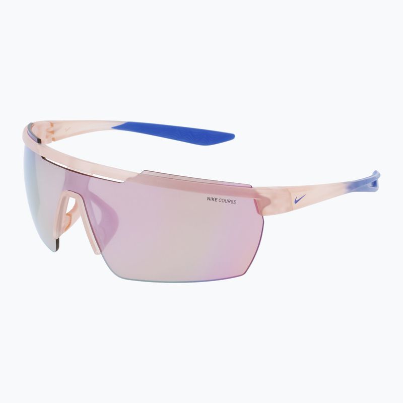 Akiniai nuo saulės Nike Windshield Elite E matte washed coral/ course tint/ milky blue 3
