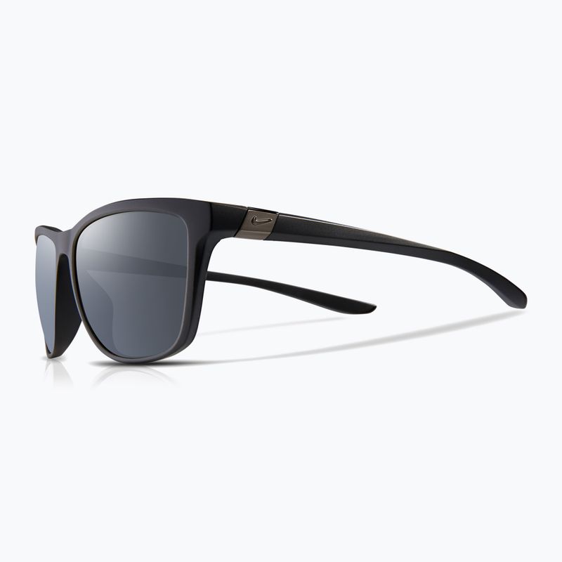 Moteriški akiniai nuo saulės Nike City Icon matte black/dark grey 5
