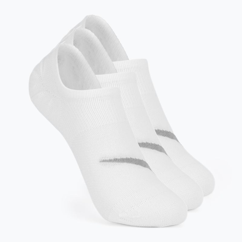 Moteriškos kojinės Nike Everyday Plus Lightweight Footie 3 poros white/wolf-grey
