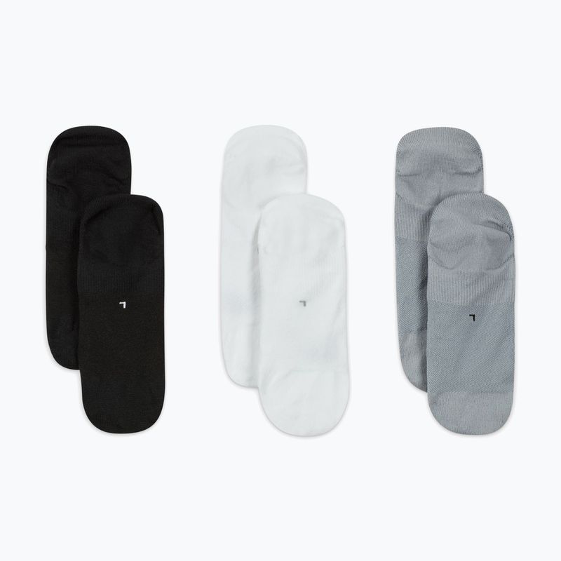 Moteriškos kojinės Nike Everyday Plus Lightweight Footie 3 poros multi-color/927 2