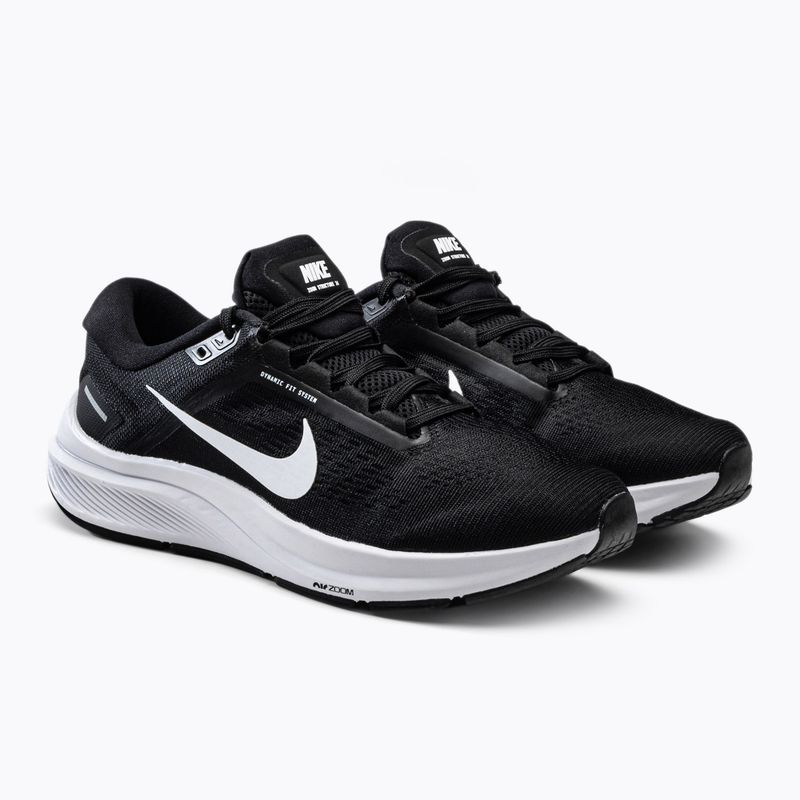 Vyriški bėgimo bateliai Nike Air Zoom Structure 24 black DA8535-001 5