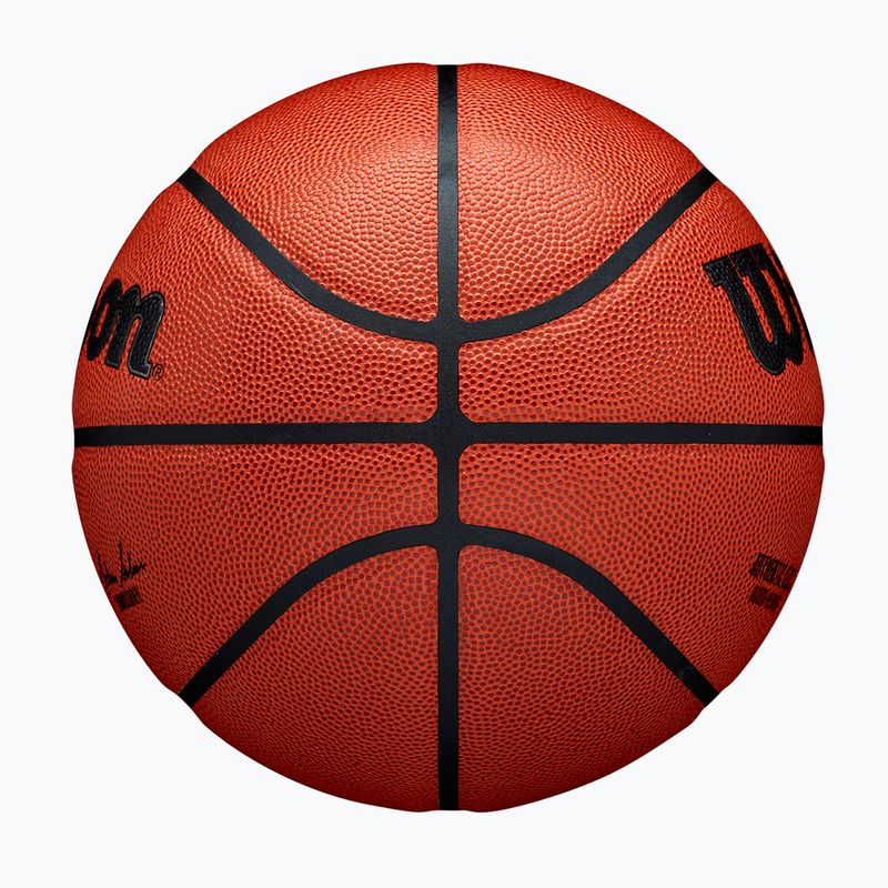 Krepšinio kamuolys Wilson NBA Authentic Indoor Outdoor orange dydis 5 4