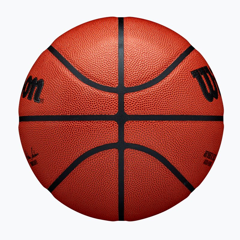 Krepšinio kamuolys Wilson NBA Authentic Indoor Outdoor orange dydis 6 4