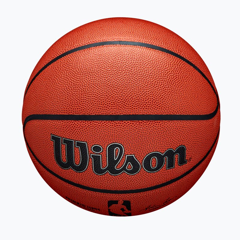 Krepšinio kamuolys Wilson NBA Authentic Indoor Outdoor orange dydis 6 5