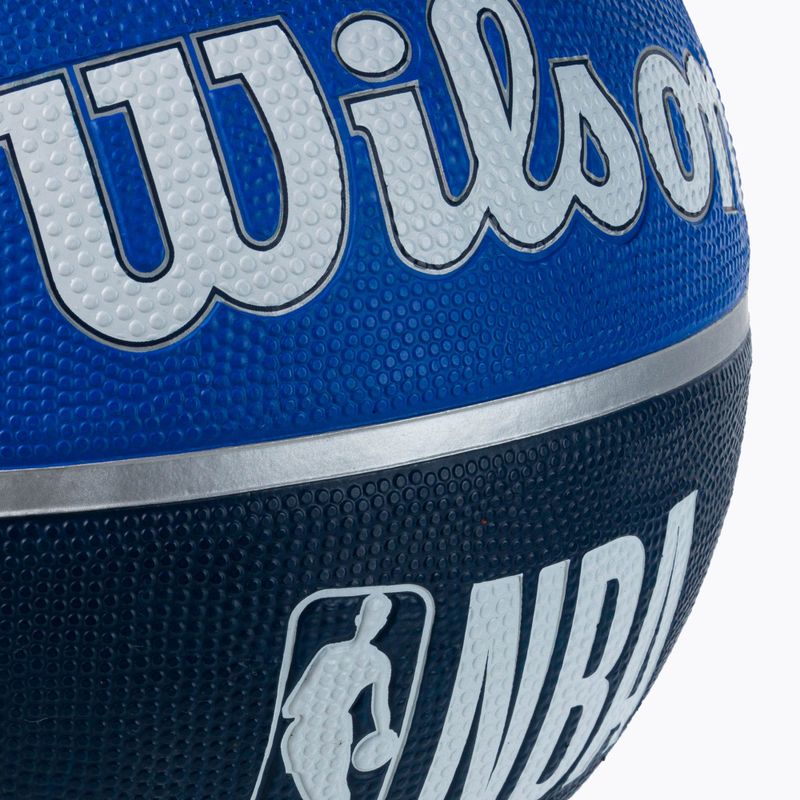 Wilson NBA Team Tribute Dallas Mavericks krepšinio kamuolys WTB1300XBDAL 7 dydis 4