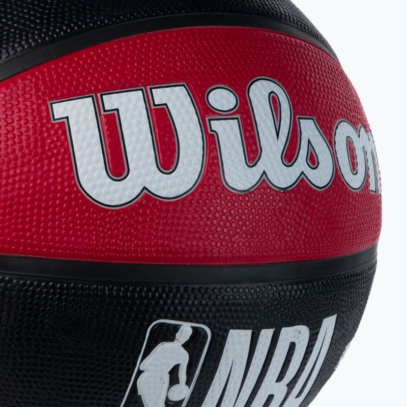 Wilson NBA Team Tribute Houston Rockets krepšinio kamuolys WTB1300XBHOU dydis 7 3