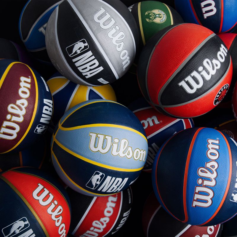 Wilson NBA Team Tribute San Antonio Spurs krepšinio WTB1300XBSAN dydis 7 4