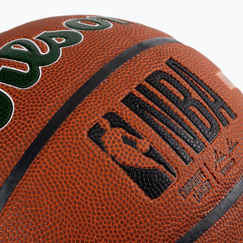 Wilson NBA Team Alliance Milwaukee Bucks krepšinio WTB3100XBMIL dydis 7 3