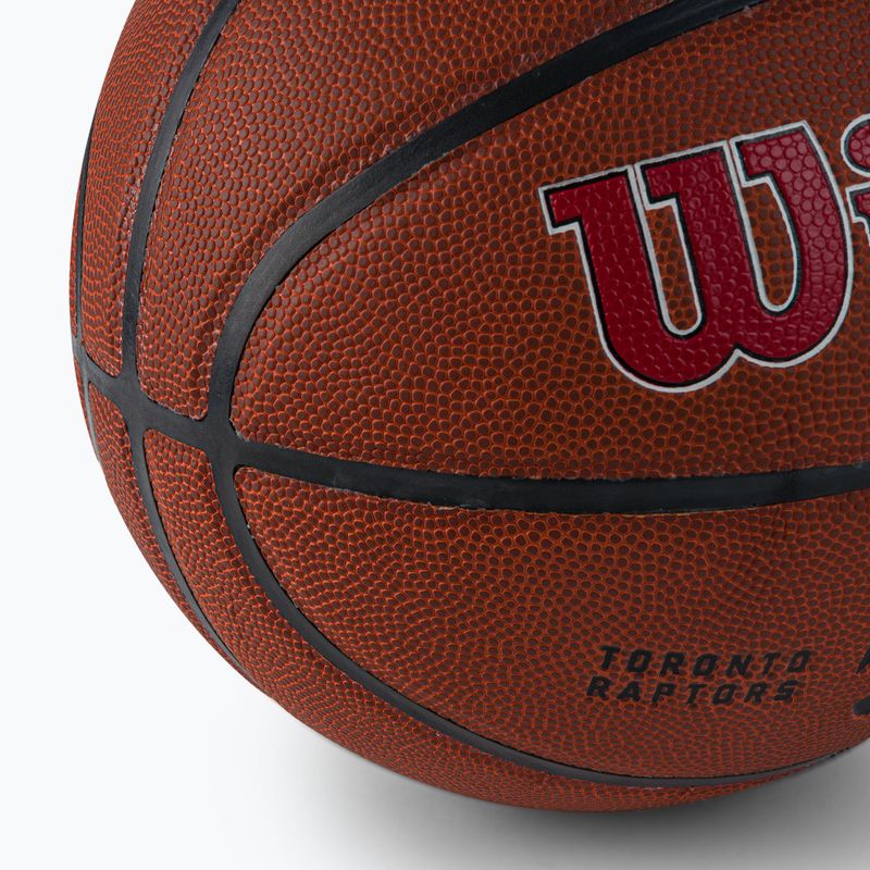 Wilson NBA Team Alliance Toronto Raptors krepšinio WTB3100XBTOR dydis 7 3
