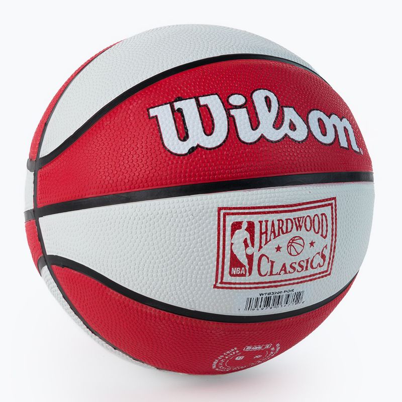 Wilson NBA Team Retro Mini Portland Trail Blazers krepšinio WTB3200XBPOR dydis 3 2