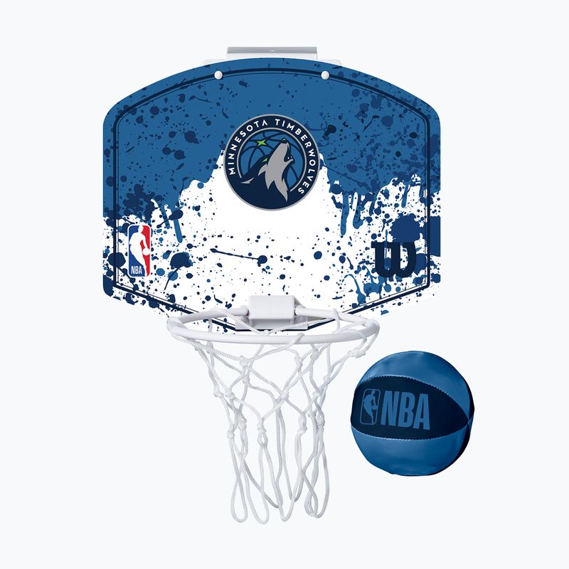 Mini krepšinio rinkinys Wilson NBA Team Mini Hoop Minnesota Timberwolves