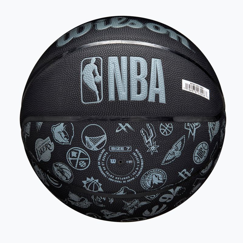 Krepšinio kamuolys Wilson NBA All Team black dydis 6 2