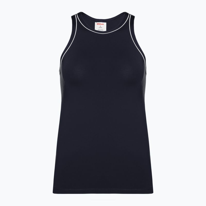 Moteriški marškinėliai Wilson Team Tank classic navy