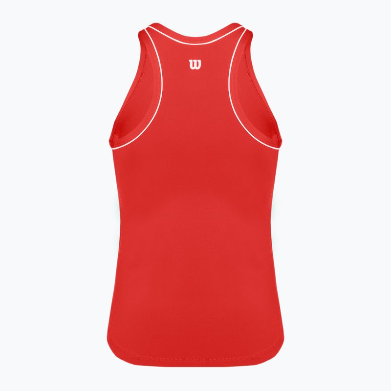 Moteriški marškinėliai Wilson Team Tank infrared 2